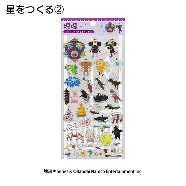 塊魂 クリアシール | 特集から探す,「塊魂」シリーズ | ナタリーストア