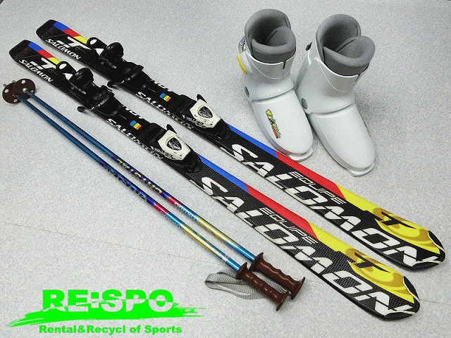 1016☆ｻﾛﾓﾝ EQUIPE 130cm☆Sｾｯﾄ/商品限定ﾚﾝﾀﾙ #シーズンレンタル