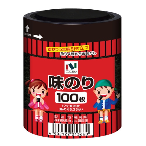 味付のり卓上12切100枚S | 味のり,味のりその他 | ニコニコのり
