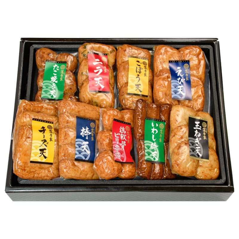 送料込】定番・おつまみ真空セット(9種42枚入) No.40 K 薩摩家 | 薩摩