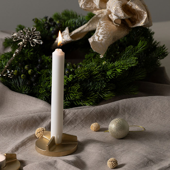 キャンドルホルダー - Wedge - S｜錫製雑貨・酒器の通販は能作