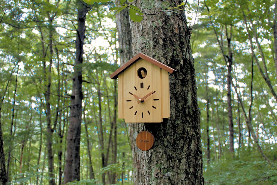 カッコークロック 森の巣箱｜オークヴィレッジオンラインショップ