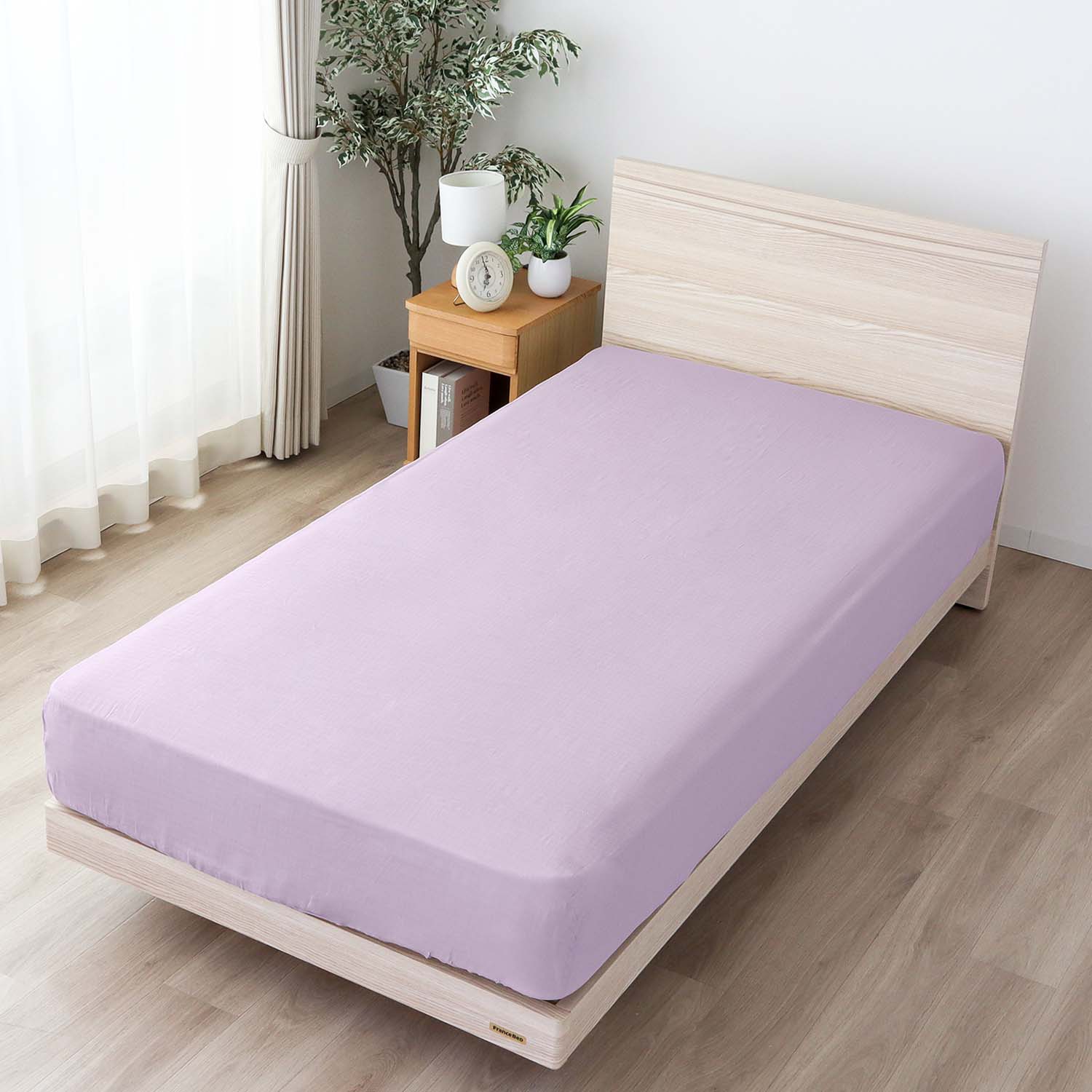 SEK抗菌防臭加工 ベッドシーツ 二重ガーゼ 無地 テンポ | 布団・寝具