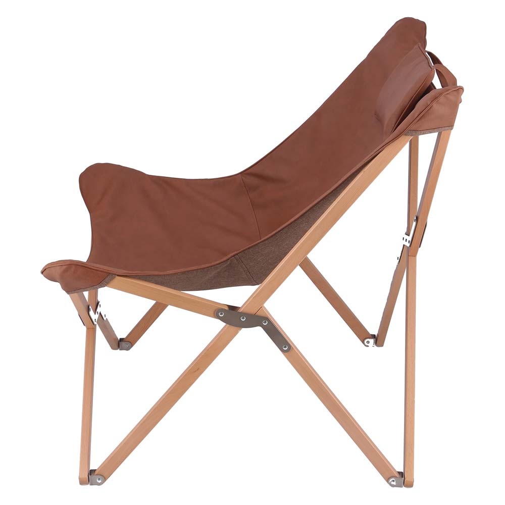 不二貿易 ラウンジチェア フロート ブラウン 38531 | 家具・オフィス