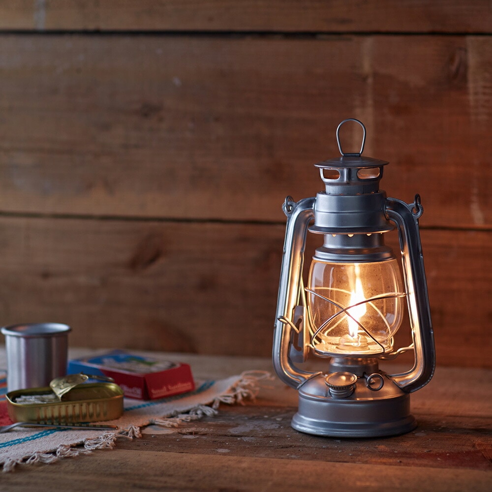 カメヤマ kameyama オイル ランタン シルバー アウトドア キャンプ