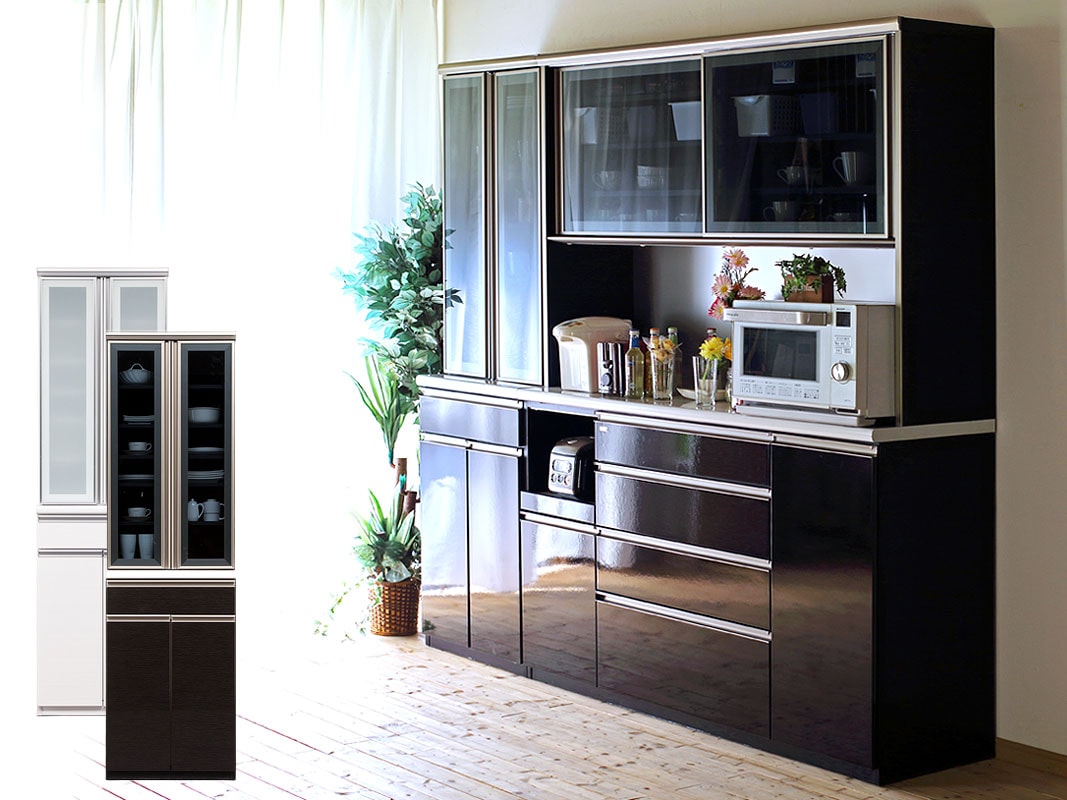 ロウヤ ホワイト 食器棚 /大塚家具 ネロ ではありません 大塚家具