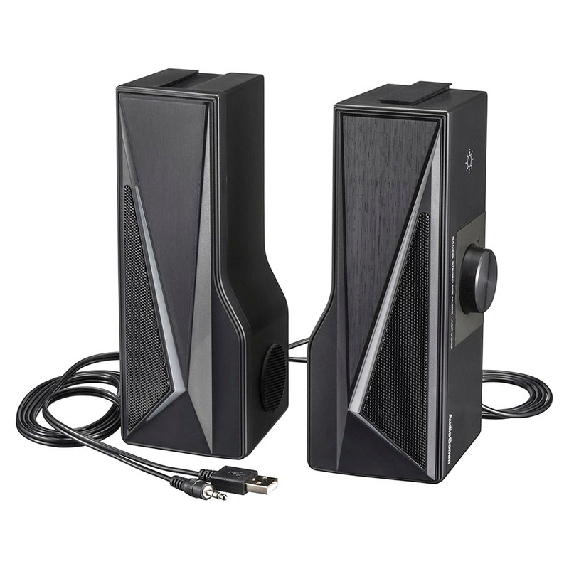 AudioComm ゲーミングUSB電源スピーカー｜ASP-U180Z 03-5027｜通販なら