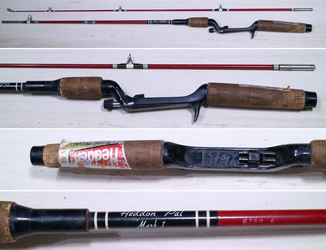 HEDDON,MARK,I,6754,ヘドン,パル,オールド,ロッド,ベイト