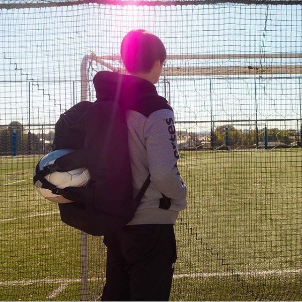 フットボールプラスバックパック（BLK）（32L）・gol.(ゴル）G982-585