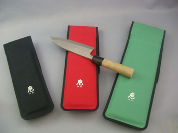 帆布製 包丁ケース 【D-L】 対応品210～270mmの出刃、洋出刃、舟行