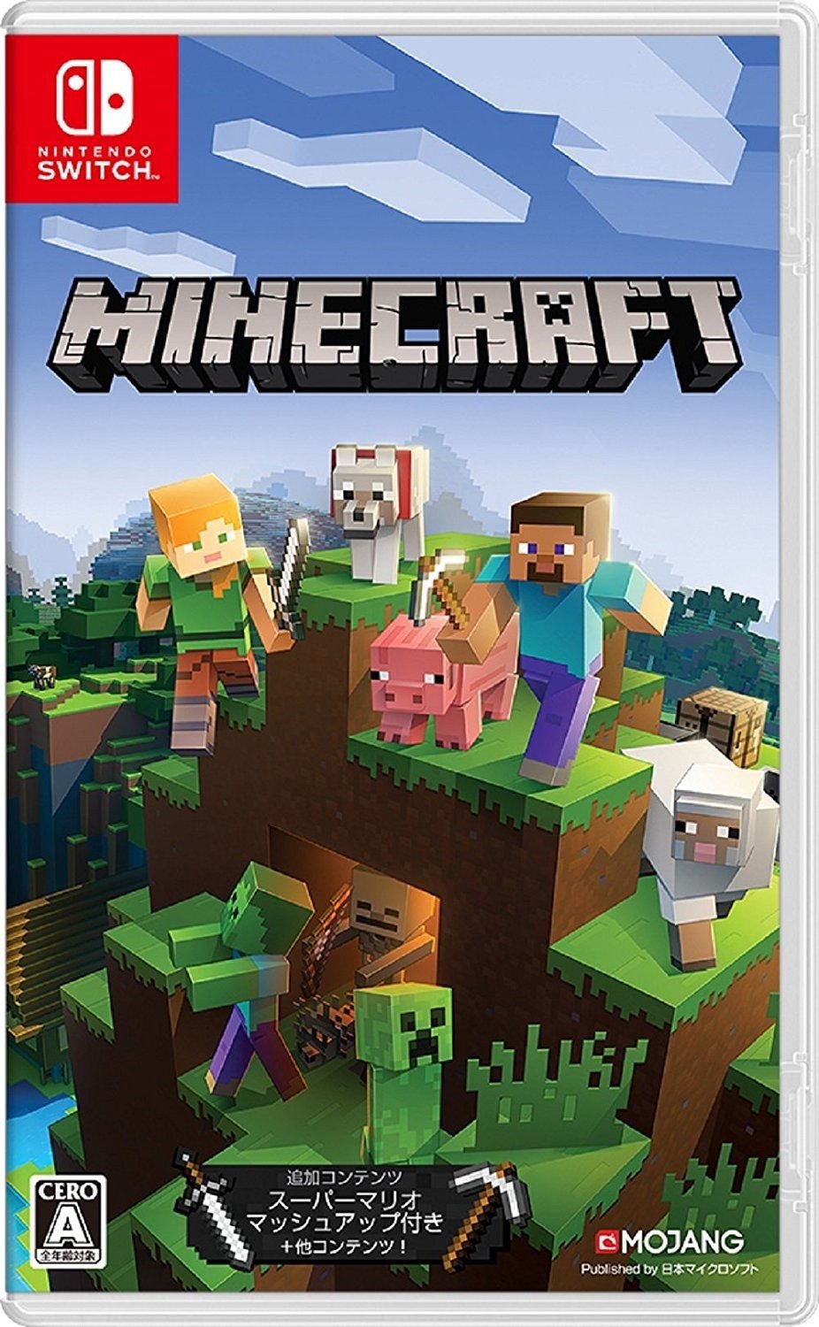 新品】Switch）Minecraft(ﾏｲﾝｸﾗﾌﾄ) [Switch版] [4549576094113]【O西尾