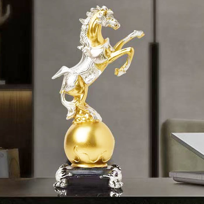 2026年干支【金馬開運置物】馬 金運 商売繁盛 正月飾り | 置物