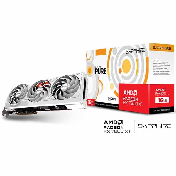 Sapphire SAPPHIRE PURE Radeon RX 7800 XT GAMING OC 16GB GDDR6