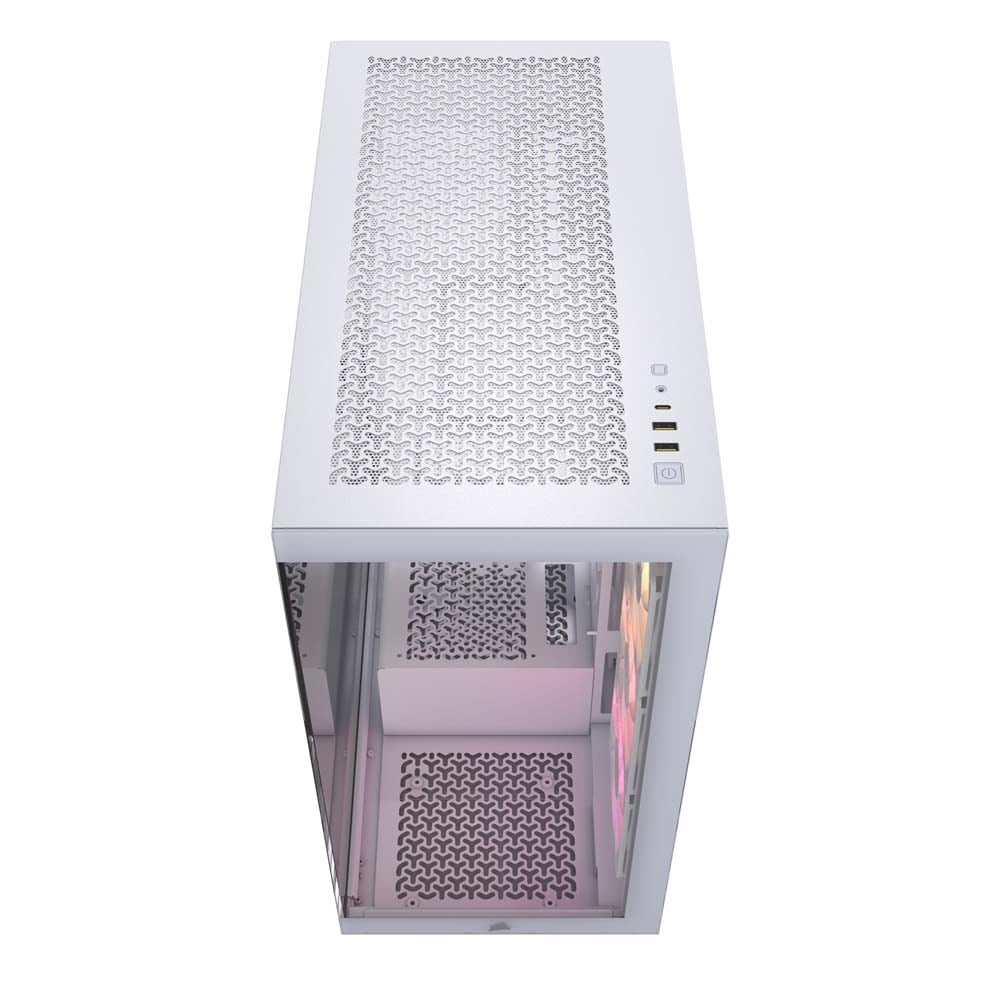 Corsair iCUE LINK 3500X RGB Tempered Glass Mid-Tower -White