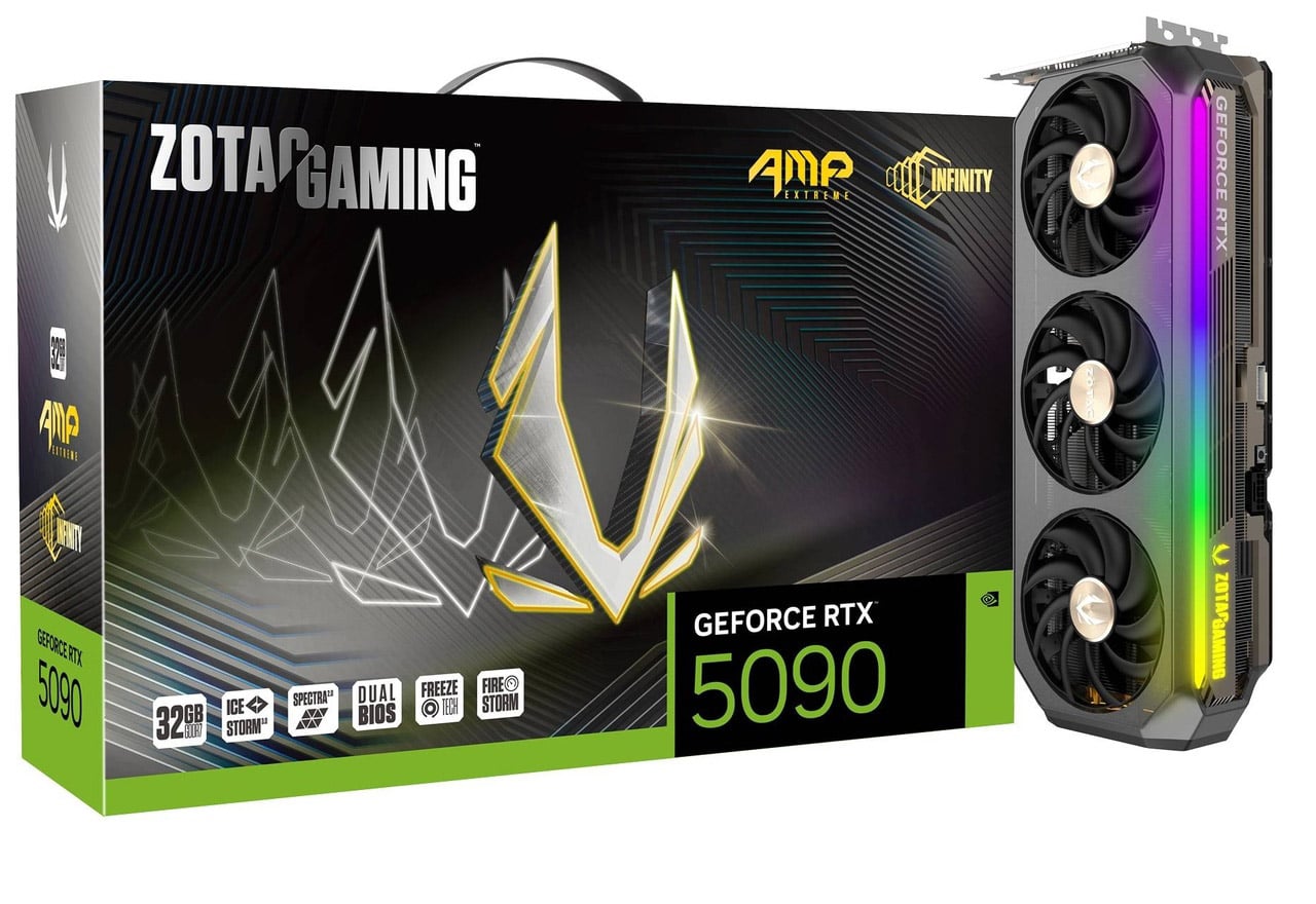 ZOTAC GAMING GeForce RTX 5090 AMP Extreme INFINITY 32GB GDDR7