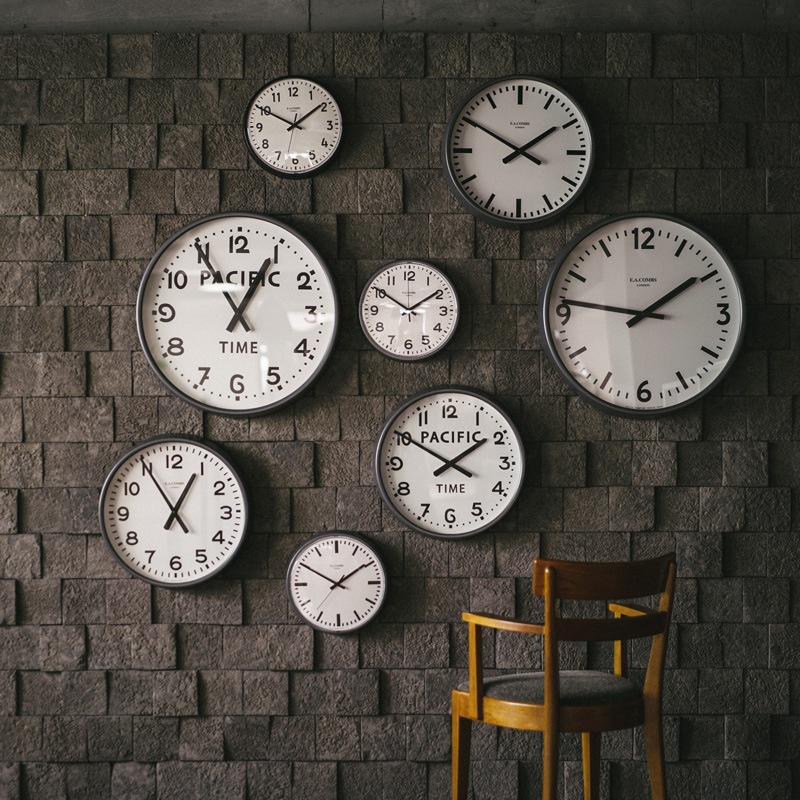 E.A. COMBS WALL CLOCK - PT （M）φ470 | Home accessory,Clock 時計