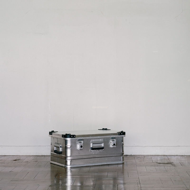 ALPOS ALUMINUM CONTAINER / with Stacking Corner -S (47L) | Metal