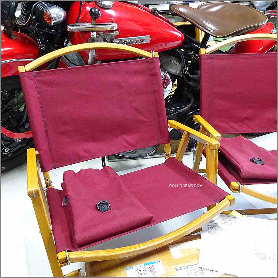 カーミットチェア スタンダード レッド アメリカ製 艶あり収納袋あり カーミットチェア Kermit Chair 折りたたみ チェア スタンダード