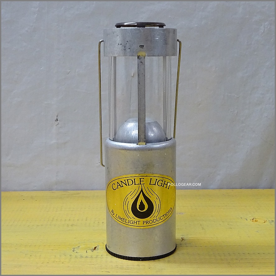 ライムライト　キャンドルランタン　　UCO 美品 1985年 CANDLE LIGHT<br>LLP×UCO PAT PEND №2<br>ライムライト アルミ