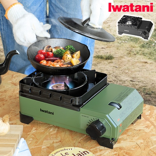 IWATANI アウトドアこんろ カセットフー タフまるジュニア TOUGH MARU