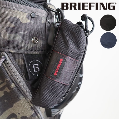 ブリーフィング ボール ポーチ [ブラック / ネイビー] BRIEFING BALL