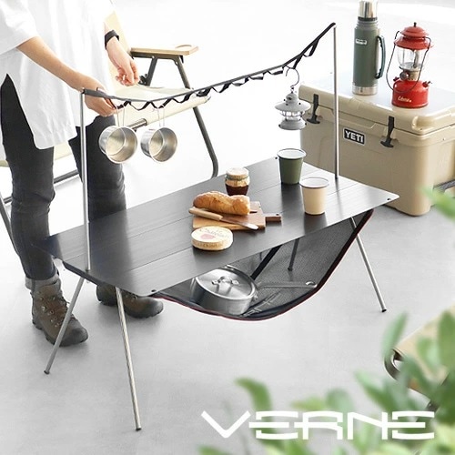 ベルン フラットテーブル ブラック VERNE Flat Table-Black VR-VV