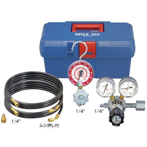 気密試験キット XP681 アサダ | 気密試験用機器 | 電動工具のプロ工具.com