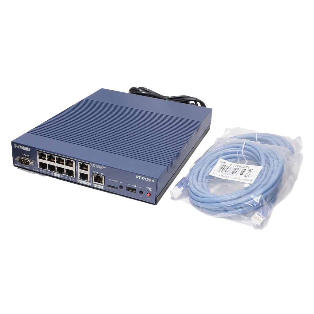 送料無料】YAMAHA RTX1200 LANケーブルセット | ネットワーク機器