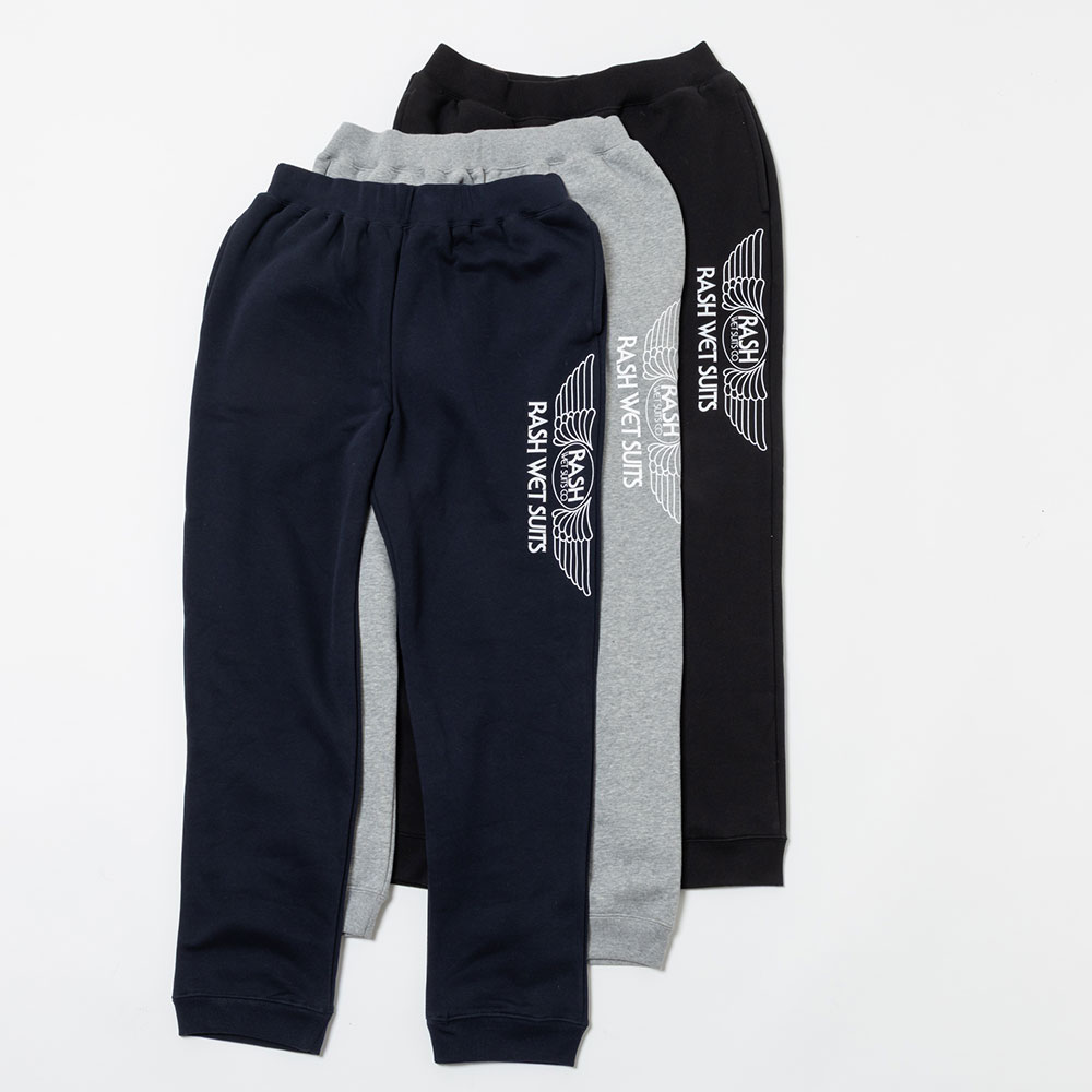 2026 RASH 羽プリントスウェットパンツ | アパレル | RASH WETSUITS