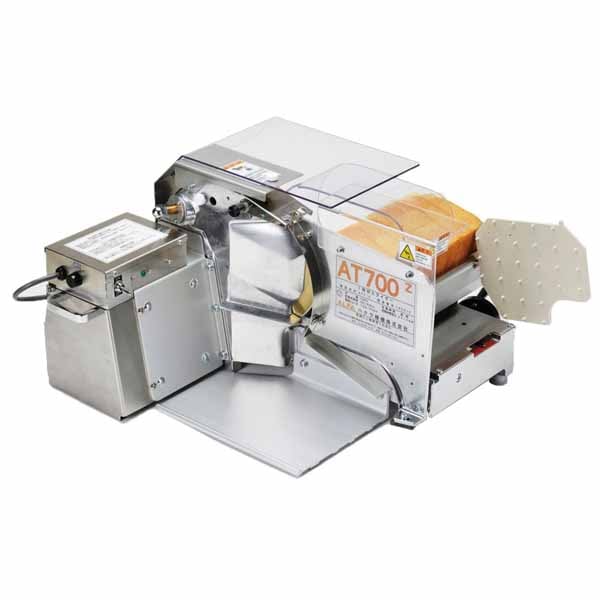 ハクラ精機 手動パンスライサー 丸刃付き AT700Z 幅590×奥行565×高さ