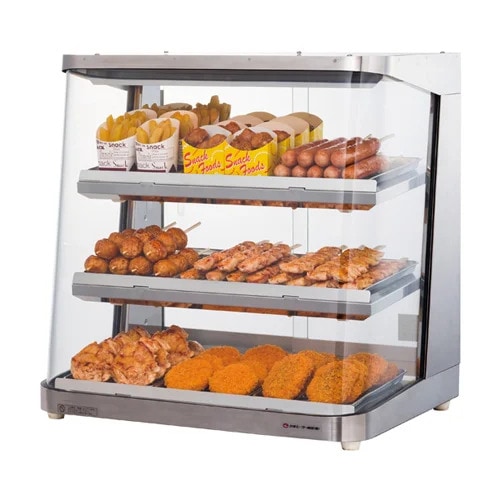 ホットショーケース 幅610×奥行456×高さ622(mm) SC60L-3 日本ヒーター