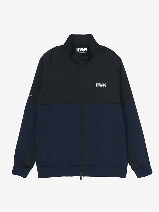 TFW49 COMBINATION TRACK JACKET / BLACK x NAVY | ALL ITEM