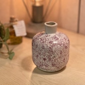 扇型花器 大 信楽焼 信楽焼 花器 和風 モダン フラワーベース 美術品