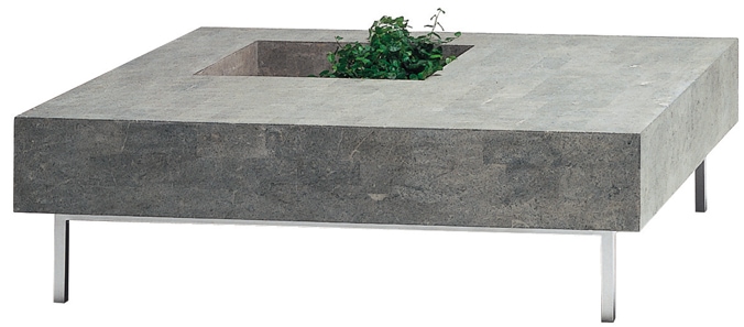 HUKLA センターテーブル 〔A. スクエアセンターテーブル100〕ELT001