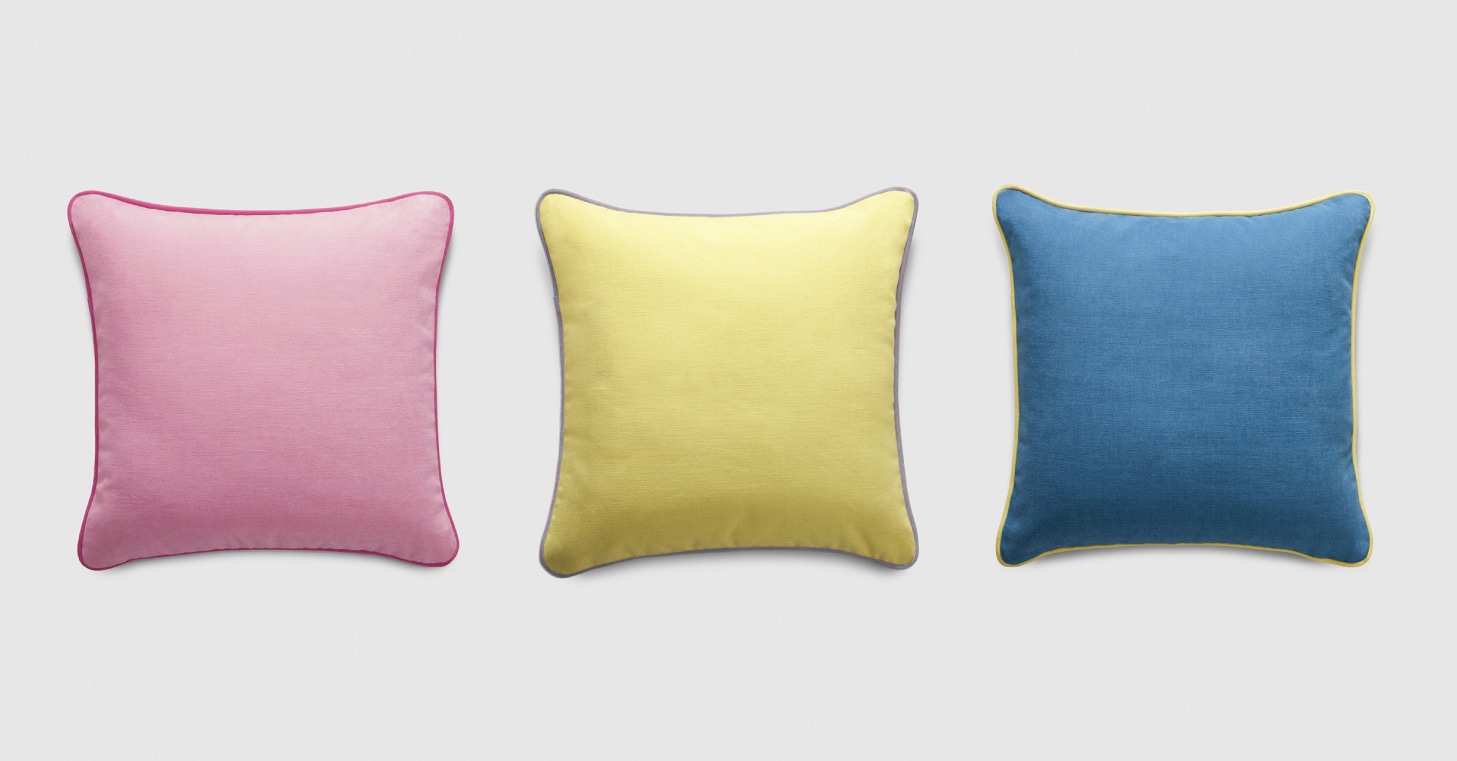 フジエテキスタイル パイピングクッションカバー | すべての商品