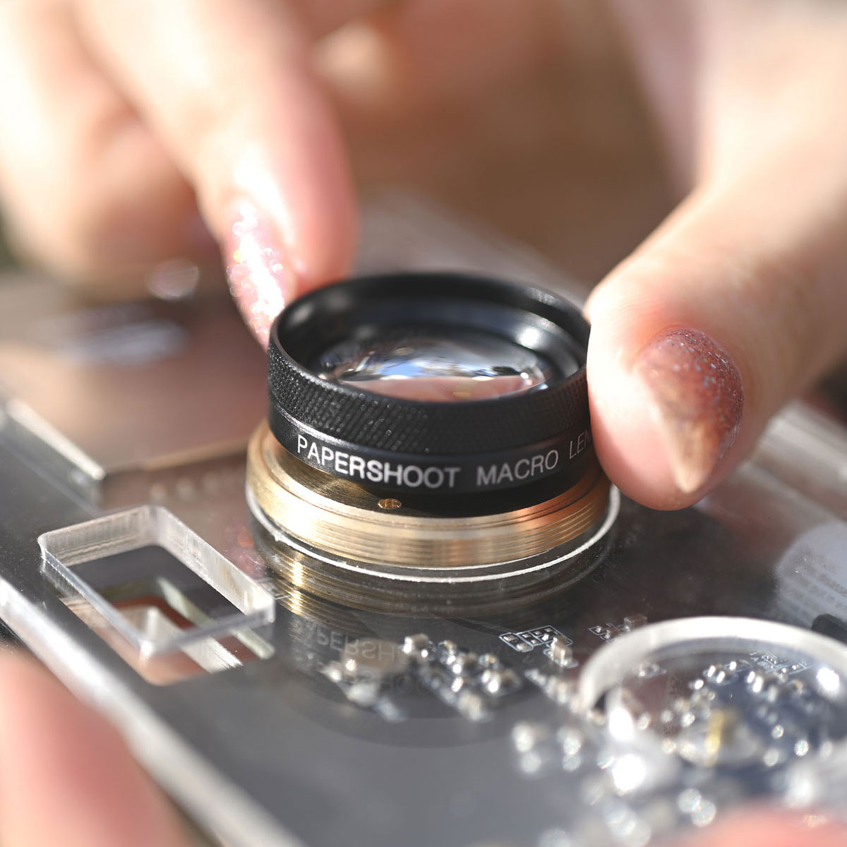 ペーパーシュート(papershoot) CROZ VANGUARD Camera Set/透明・クリア