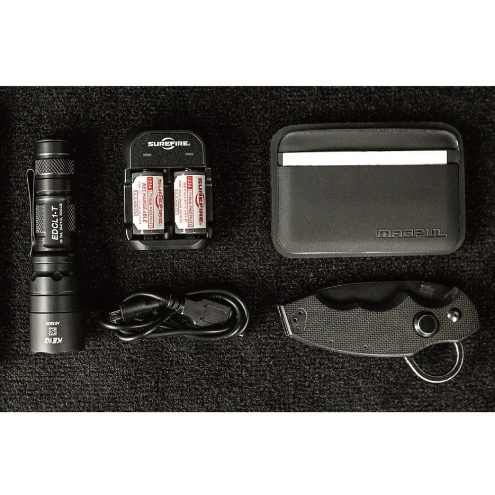 SFLFP123-KIT 123Aリチウムイオン充電式電池チャージャー＆バッテリー