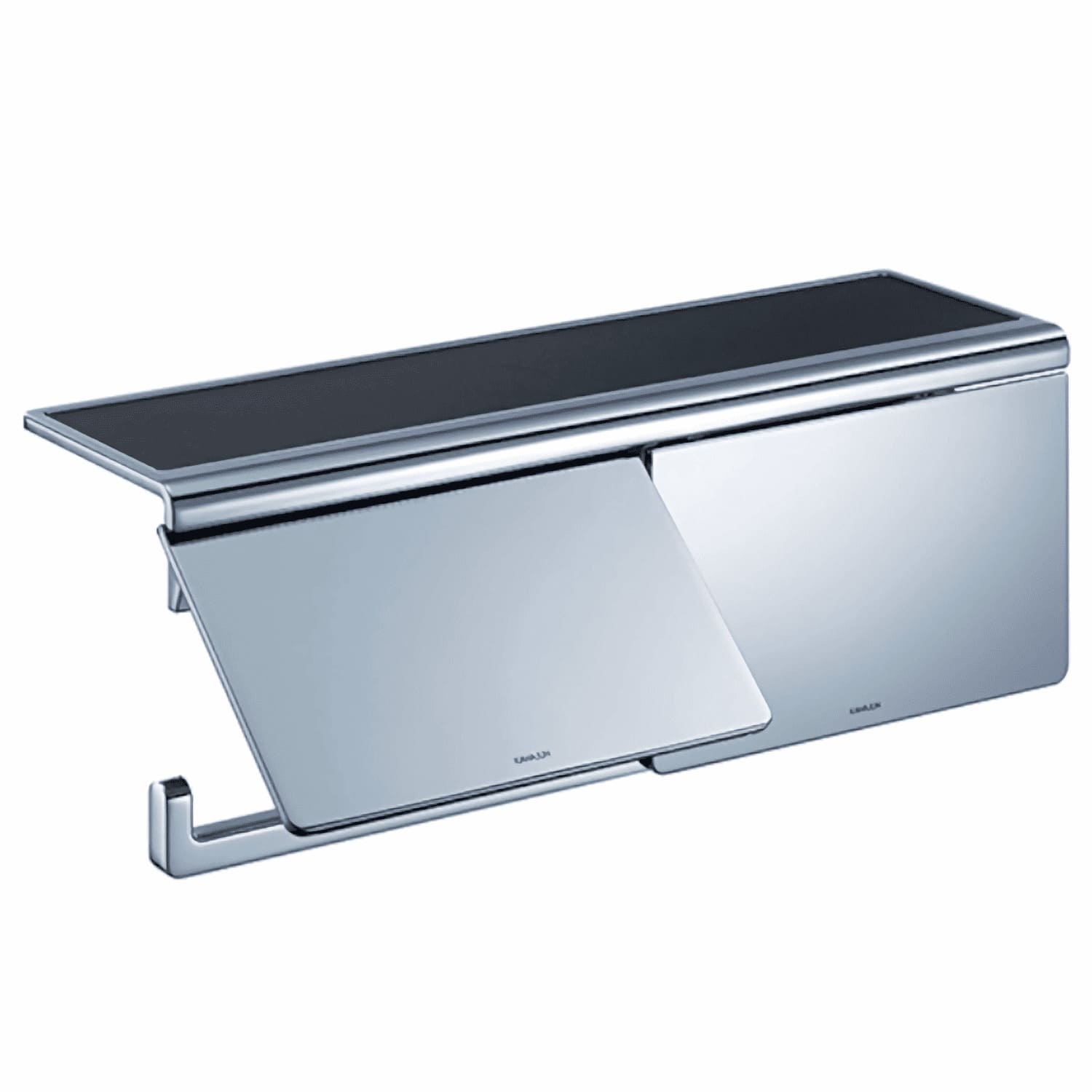 カワジュン 【SE-42W-XC】 ダブルペーパーホルダー クローム KAWAJUN