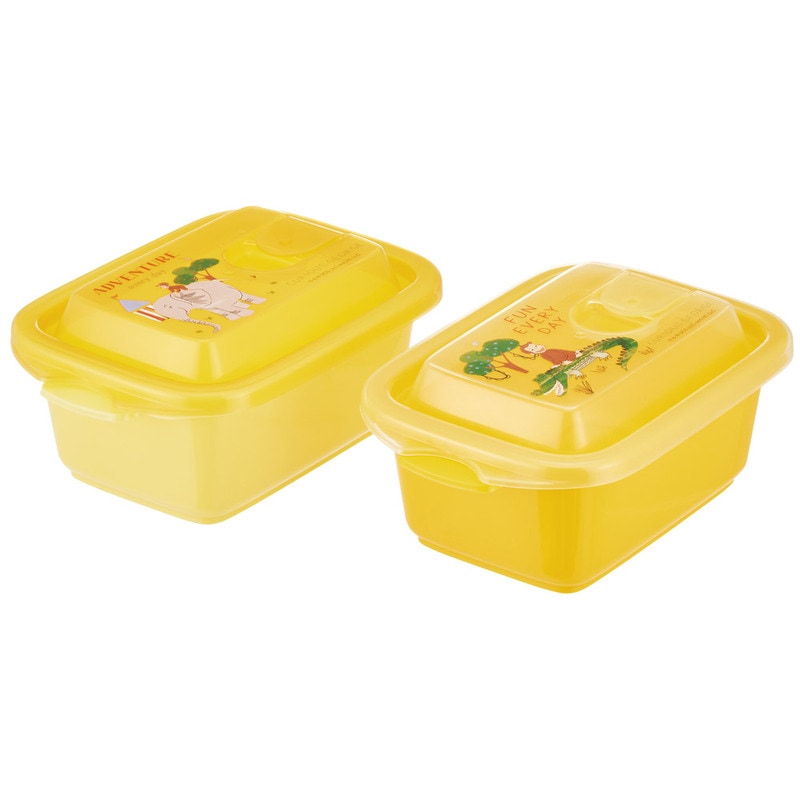 エアー弁 ふわっと 保存容器 セット 2個入り 300ml プラスチック 食品