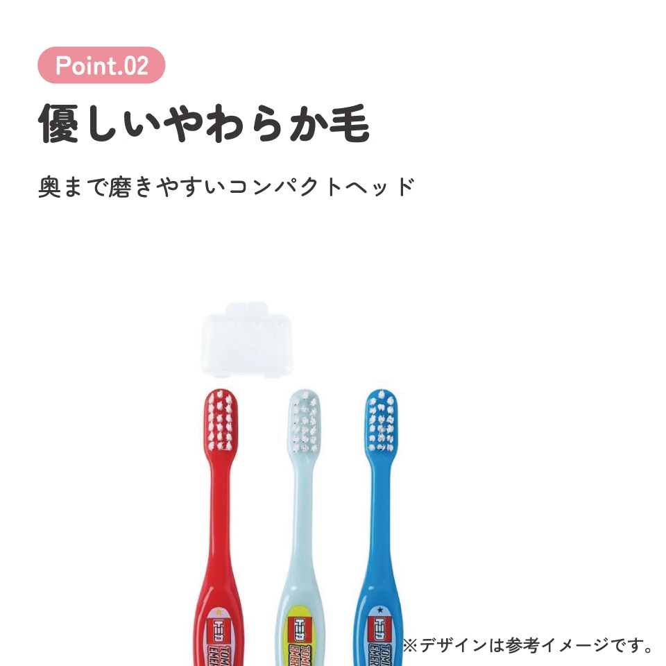 歯ブラシ 3本セット/園児用トミカ23／TB5ST_4973307635335／スケーター