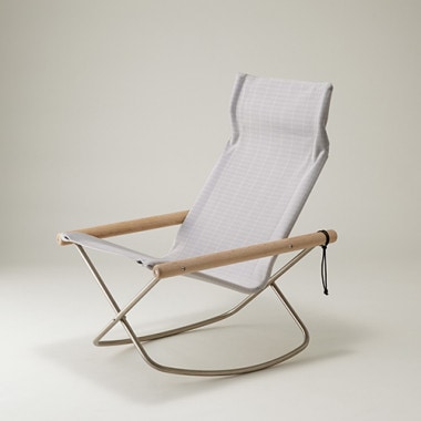 ニーチェアエックス ロッキング ダークブラウン／ホワイト | Nychair X