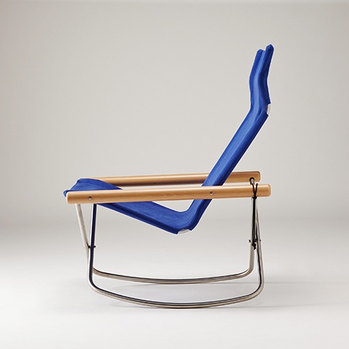 ニーチェアエックス ロッキング ナチュラル／ブルー | Nychair X