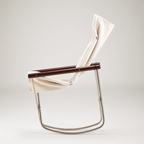 ニーチェアエックス ロッキング ダークブラウン／ホワイト | Nychair X