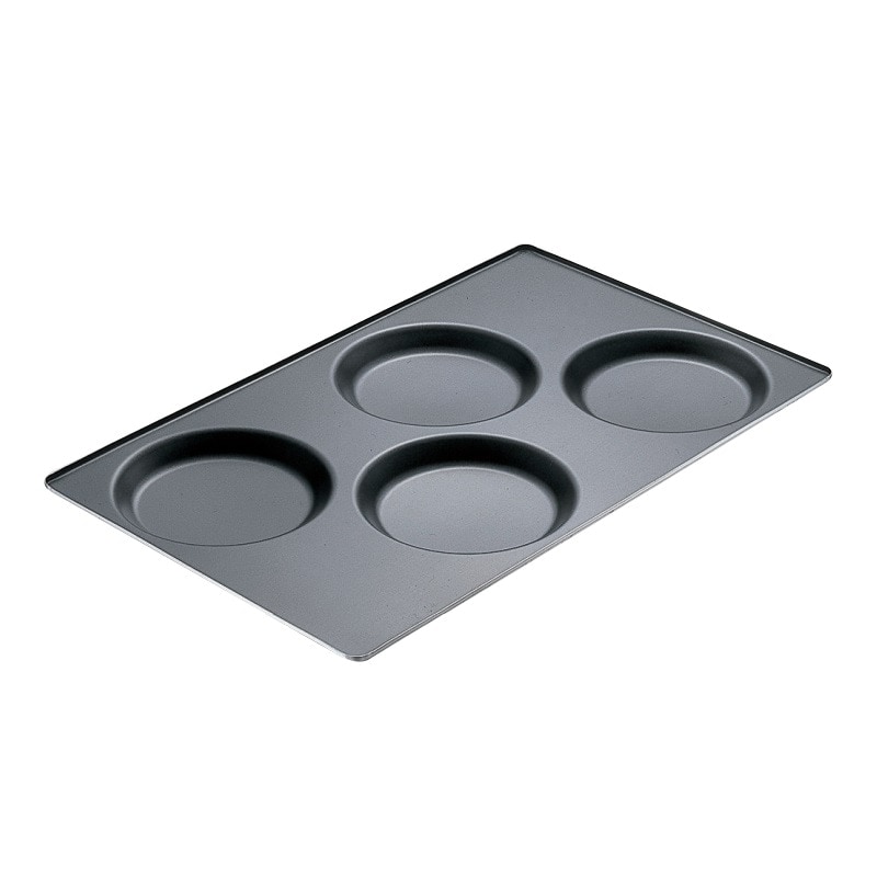 18-8 エッグパン 4個用 ノンスティック加工 1/1サイズ SH-1901SET-4