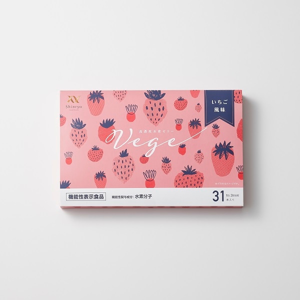 機能性表示食品】高濃度水素ゼリーVege 31本入り | 【公式】Shinryo