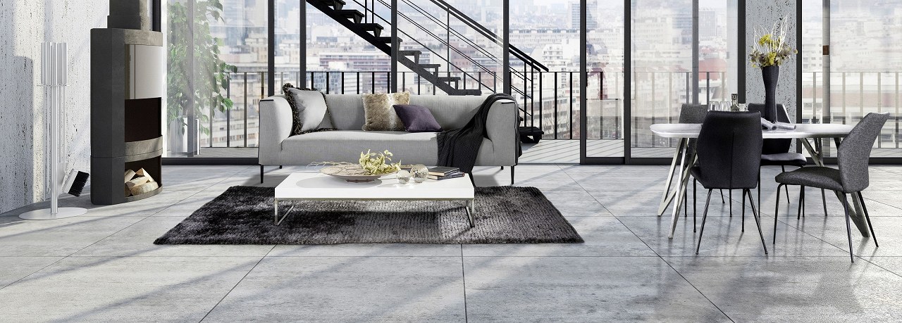 幅235】Lugo(ルーゴ) コーナーソファ_向かって右シェーズ L型 | LIVING