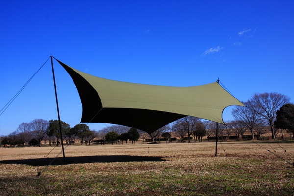 cotton KOKAGE wing “Narrow” ARMY GREEN | Tarp | | SotoLabo