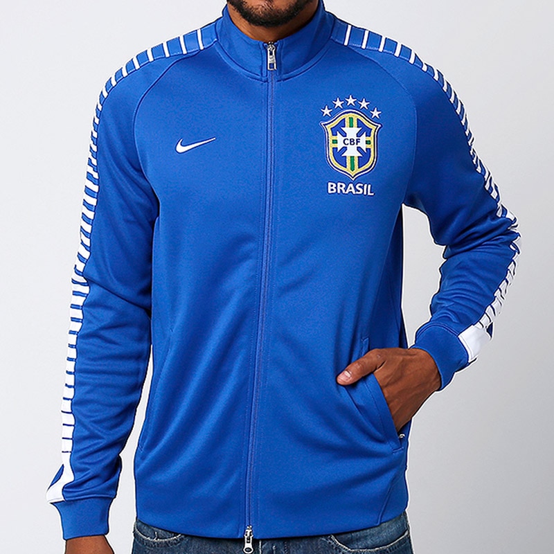ブラジル代表ナイキ トラックジャケット【ブルー】アウェイ｜すべての