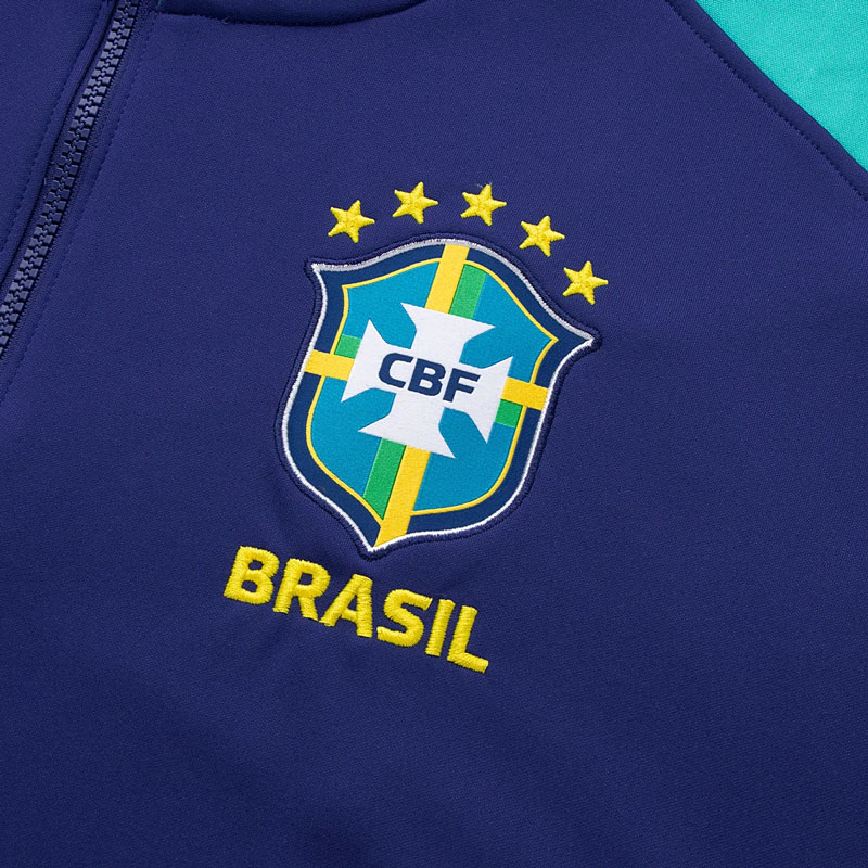 サッカーブラジル代表 CBFナイキアンセムジャケット NIKE ディープ