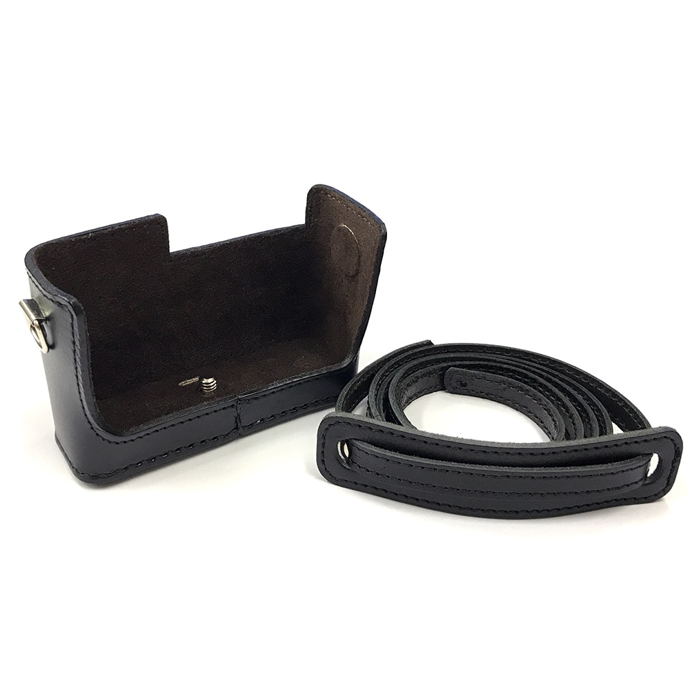 カメラ.ヒラノ Rollei ローライ 35/35S用 ハンドメイド本革カメラ